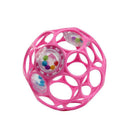 Oball játék, Rattle, 10 cm, dark pink, 0 hó+
