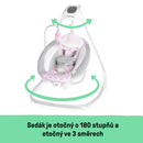 INGENUITY Rezgő hinta dallamokkal Cassidy 0+m 9 kg-ig