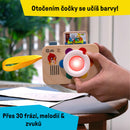BABY EINSTEIN Interaktív játék hanggal fényképezőgép HAPE - 6hó+