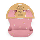 Petite&Mars Szilikon előke, Take&Match, 6 hó+, Rose Princesses