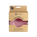 Petite&Mars Szilikon tál tapadókoronggal, Take&Match, Dusty Rose, 6 hó+