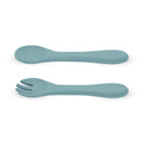 PETITE&MARS Szilikon evőeszközök Take&Match Frosted Sky 6m+