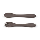 PETITE&MARS Szilikon evőeszközök Take&Match Bitter Cocoa 6m+