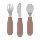 PETITE&MARS Rozsdamentes acél evőeszközkészlet Take&Match Velvet Latte 12m+