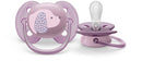 Avent SCF092/05 lila játszócumi, ultrasoft premium, 6-18hó, 1 db