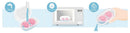 Avent SCF092/05 lila játszócumi, ultrasoft premium, 6-18hó, 1 db