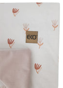 EKO Takaró pamut kétoldalas bársonyos alátéttel Meadow 100x80cm - Beige