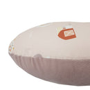 EKO Szoptatós párna kicsi VELVET My farm 60x60 cm - Powder pink