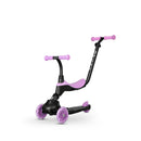 QPLAY futóbicikli/roller Sema Evo LED fényekkel Violet, kor 1 - 6 év, 50 kg-ig