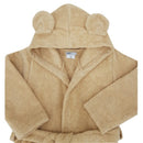 EKO Köntös pamutból kapucnival és fülekkel méret 80-86 - Beige