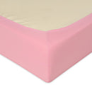 BABYMATEX Jersey lepedő gumival, 60x120 - Rózsaszín