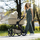 PETITE&MARS KÉSZLET Babakocsi 4v1 ICON XXL AIR + CYBEX Aton B2 i-Size - Mocha Beige