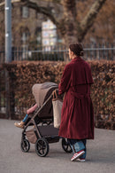 EASYWALKER Kočík kombinovaný Zoey Sage Green + CYBEX Aton B2 i-Size + základňa