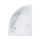 Favorit SIESTA D aszimmetrikus szaniter akril kád JOBBOS - 150 x 100 cm
