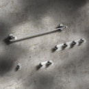 LAVEO MIRI akasztó (60x40x20 mm), króm, rögzítő csavarral és ragasztóval