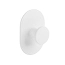 LAVEO MIRI akasztó (60x40x20 mm), fehér, rögzítő csavarral és ragasztóval