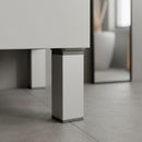 Uni bútorláb 150 mm ezüst