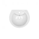 Amelia 14 függeszthető mosdó, szifon takaróval 50x44 cm