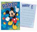 Disney Mickey Party Meghívó, J-ARJ008031G