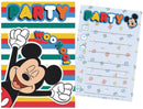 Disney Mickey Party Meghívó, J-ARJ018765B