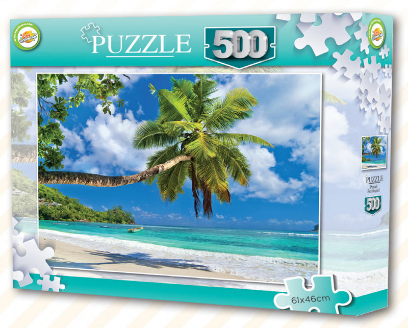 Seychelles Tengerpart puzzle 500 db-os, J-ARJ021900