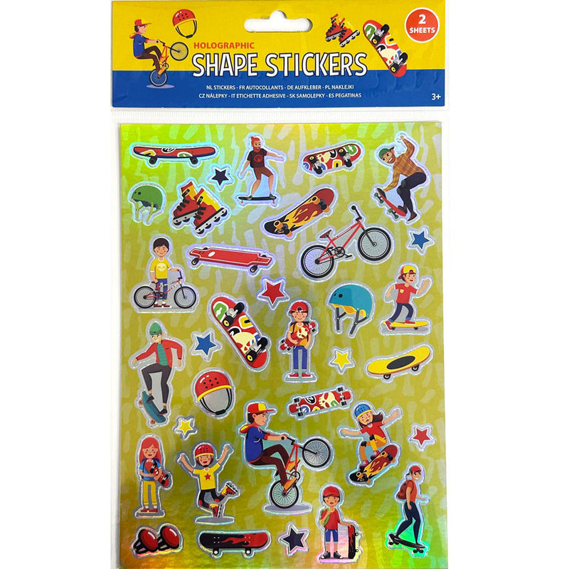 Sport hologrammos matrica szett 2 ív, J-ARJ036331A