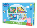 Peppa malac Fun puzzle 4 az 1-ben, J-ARJ054762A