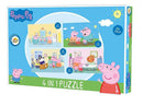 Peppa malac Home puzzle 4 az 1-ben, J-ARJ054762B
