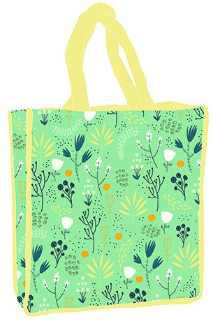 Virág Green shopping bag 34 cm, J-ARJ059248G