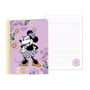 Disney Minnie Purple spirál notesz, füzet A5, J-ARJ082147D