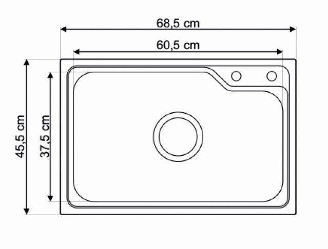 AS-91S prémium inox mosogató SZIFONNAL