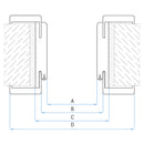 Dekor tok CPL norvég kőris 90/210 9,5-11,5 balos króm pánt