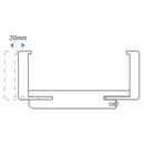 Dekor tok IR grafit kőris 100/210 14-16 balos króm pánt
