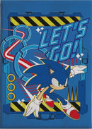 Sonic a sündisznó Let's Go coral fleece takaró 110x150cm, J-AYM074154