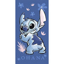 Disney Lilo és Stitch, A csillagkutya Ohana fürdőlepedő, strand törölköző 70x140cm (Fast Dry), J-AYM074994
