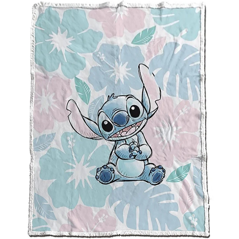 Disney Lilo és Stitch, A csillagkutya Settle sherpa takaró 130x170cm, J-AYM076028