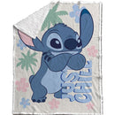 Disney Lilo és Stitch, A csillagkutya Just Chill sherpa takaró 130x170cm, J-AYM076035
