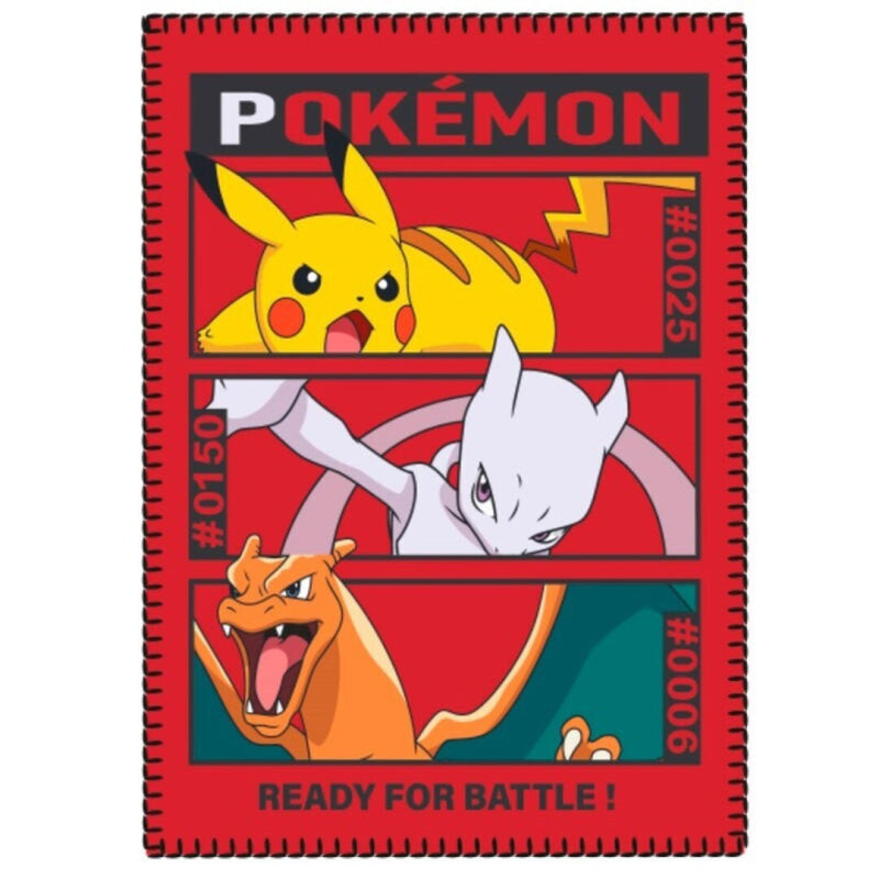 Pokémon Battle polár takaró 100x140 cm, J-AYM117968