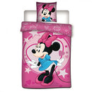 Disney Minnie Sweetheart ágyneműhuzat 140×200cm, 63×63 cm microfibre, J-AYM186276