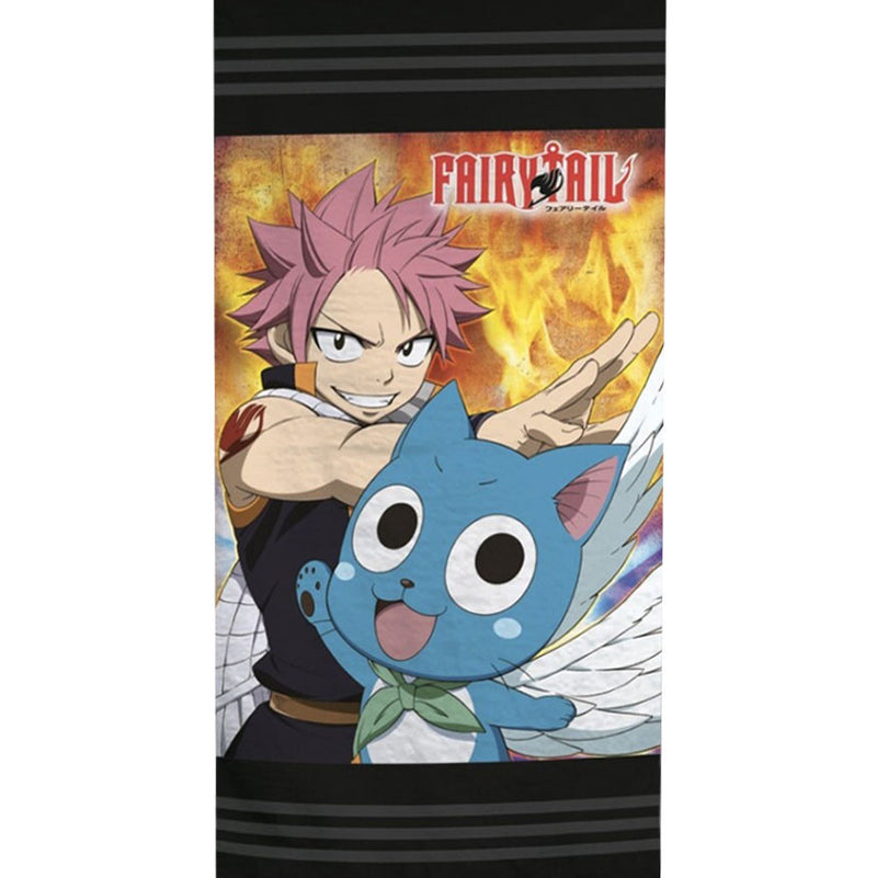 Fairy Tail fürdőlepedő, strand törölköző 70x140cm (Fast Dry), J-AYM904831