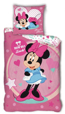Disney Minnie Look ágyneműhuzat 140×200cm, 63×63 cm microfibre, J-AYM983599