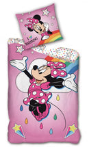 Disney Minnie Rainbows ágyneműhuzat 140×200cm, 63×63 cm microfibre, J-AYM984695