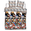 Harry Potter Spellbound dupla, kétszemélyes ágyneműhuzat 200×200cm, 63x63 cm Microfibre, J-AYM984817