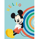 Disney Mickey Hello polár takaró 100x140cm, J-AYM984953