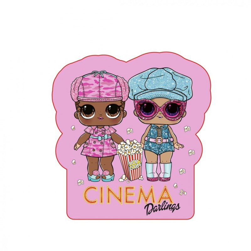 LOL Surprise Cinema formapárna, díszpárna 31x38 cm, J-AYM988051