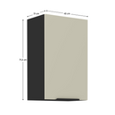 Felső szekrény, kasmír/fekete, ARAKA 45 G-72 1F