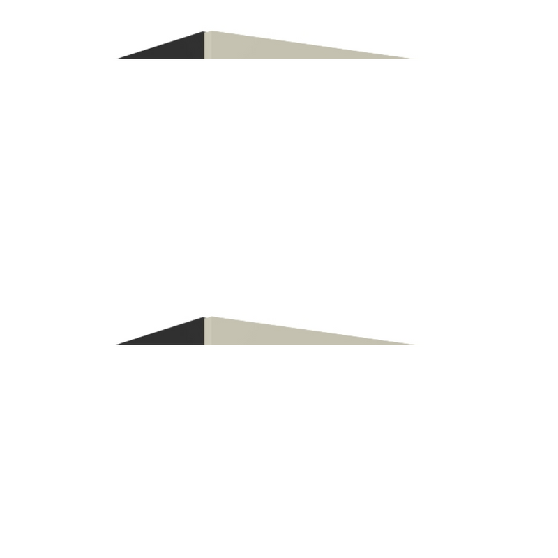 Felső szekrény, kasmír/fekete, ARAKA 45 G-72 1F