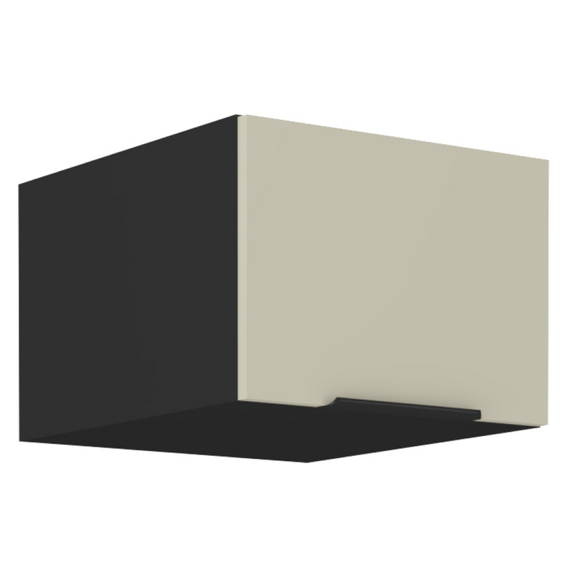 Felső szekrény, kasmír/fekete, ARAKA 50 NAGU-36 1F