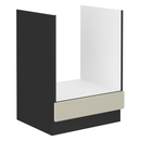 Alsó szekrény, kasmír/fekete, ARAKA 60 D GAZ BB