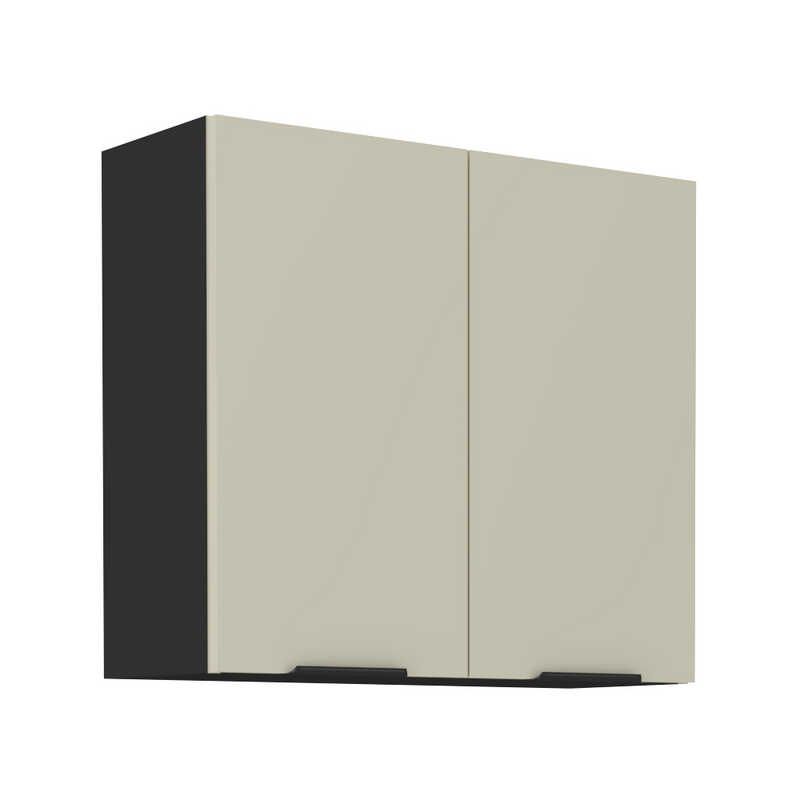 Felső szekrény, kasmír/fekete, ARAKA 80 G-72 2F